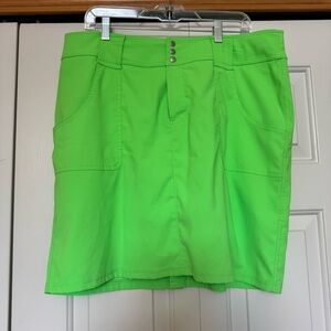 Jofit Skort Womens Lime Green Tennis Golf Skort